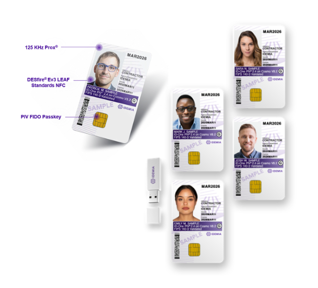 IDEMIA Smartcard examples